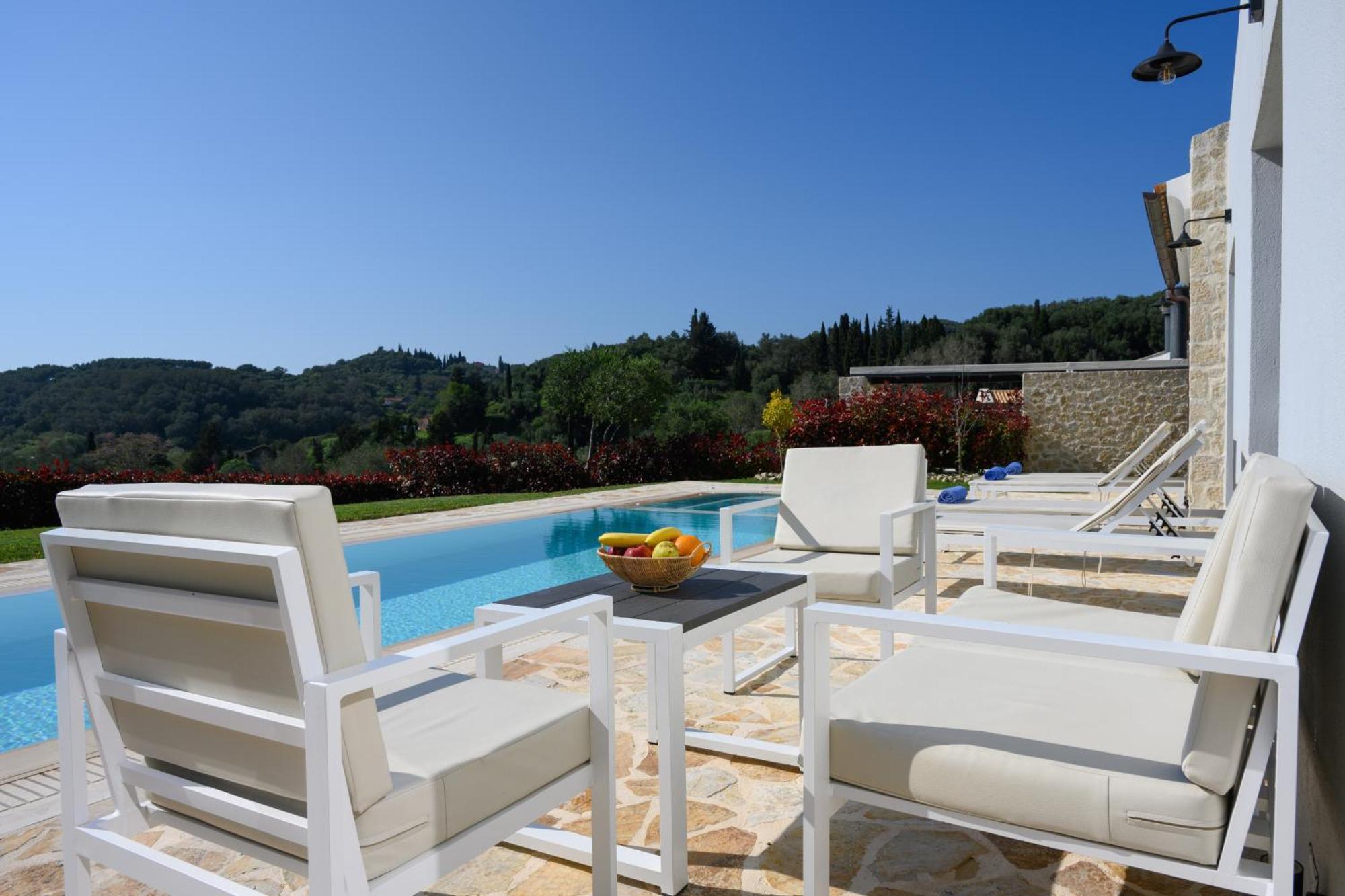 Villa Mega Lithari Corfu Luxury Kavvadades